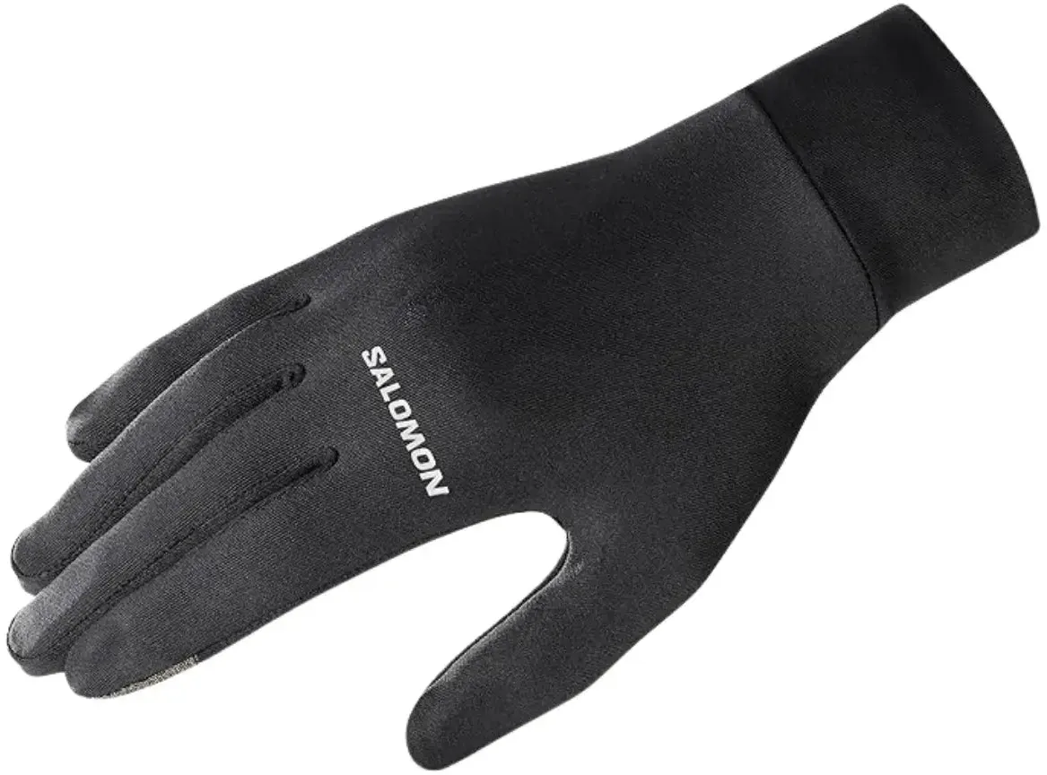 Salomon Laufhandschuhe Gloves Cross Warm, leichte Laufhandschuhe mit Touchscreen-Funktion - schwarz / S