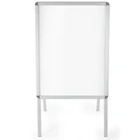 Tectake tectake® Plakatständer, DIN A1, doppelseitig, klappbar, mit Klicksystem,