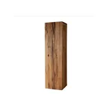 Massivmoebel24 Hängeschrank Wild-/Zerreiche 33 x 33 x 124 cm Natur Geölt