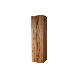Massivmoebel24 Hängeschrank Wild-/Zerreiche 33 x 33 x 124 cm Natur Geölt