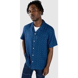 Levi's The Sunset Camp Hemd grid indigo double cloth Gr. S