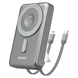 OEM Powerbank K29 10000mah Magsafe Metallgehäuse, Ständer und Lightning-pd-kabeln 20W – Grau