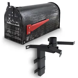 BITUXX US Mailbox Schwarz