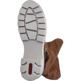 Rieker Damen Winterstiefel X5793, Frauen Stiefel,langschaftstiefel,wasserdicht,Boots,Winterschuhe,uebergangsstiefel,braun (24),38 EU, / 5 UK - 38