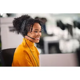 JABRA Engage 50 II Stereo Headset USB-C/A + Link-Adapter (Steuereinheit), MS-Teams