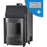 Aquaflam 17 Panorama Wasserführender Kamineinsatz 17 kW Automatic-Steuerung