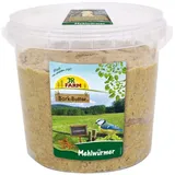 JR Farm Garden Bark-Butter Mehlwürmer 2 kg, für: Vogel