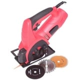 Apex Mini-Handkreissäge Mini Handkreissäge Laser 600W Kreissäge 22mm Säge Stichsäge 55493 rot