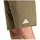 adidas Badeshorts 3 Bar Logo Olive Strata/White S