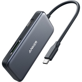 Anker USB C Hub/Adapter 5-in-1, USB-C 3.0 [Stecker] (A8334HA1)
