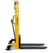 Oswald Transportgeräte Hochhubwagen - 1 t Tragkraft - 3.000 mm Hubhöhe - manueller Stapler Handstapler