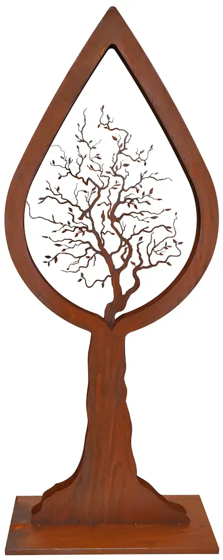 Badeko Baum-Deko „Toskana“ in Edelrostoptik