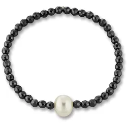 Silberarmband ONE ELEMENT "Hämatit Armband aus 925 Silber", silber, Armbänder, Damen, Damen Silber Schmuck