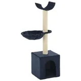 vidaXL Katzen-Kratzbaum 105 cm blau