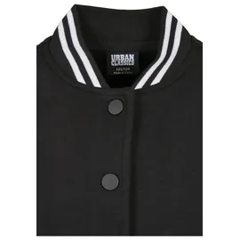 URBAN CLASSICS Inset College Sweat Jacket Schwarz 146/152