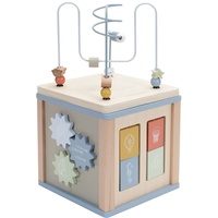 kidsnado Little Dutch Holz-Aktivitäten-Würfel Ocean