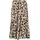 Cartoon Maxirock Damen Animalprint Beige/Khaki 44