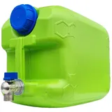 Systafex® Kanister Wasserkanister Kanister 10l mit Auslaufhahn Schlauchanschluss