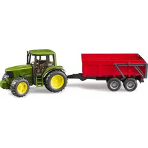 Bruder 2057 - John Deere 6920 mit Wannenkippanhänger 1:16