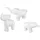 Gilde Figur Weiß - (H) 16,5cm - Gr.: onesize