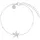 Tom Tailor Seestern-Optik Armband Silber 925 mit Zirkonia 2101255 Größe 20 cm