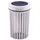 Fackelmann Vorratsdose gerillt 1100 ml 4 St.