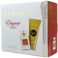 LA RIVE Elegant woman 100ml  EDP & 100ml Duschgel Geschenkpackung Bundle Sparset