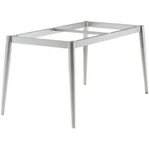 Sieger Tischgestell Aluminium Rundrohr graphit, 140 x 70cm