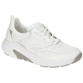 Gabor Damen, Low-Top Sneaker, Frauen Halbschuhe,Turnschuhe,Laufschuhe,Freizeit,sportlich,straßenschuhe,Strassenschuhe,Weiss,37.5 EU / 4.5 UK