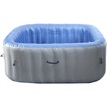 MCW N97 Ø 180 x 63 cm eckig Grau-Blau