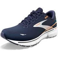 Brooks Ghost 15 Herren peacoat/blue/orange pop 44