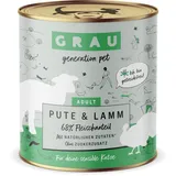 Grau Adult Getreidefrei Pute & Lamm 12 x 800 g