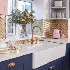 Villeroy & Boch Spülstein Doppelbecken weiß alpin + Handbetätigung