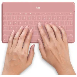Logitech Keys-to-Go Tablet-Tastatur rosa