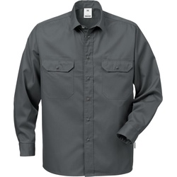 Fristads Baumwollhemd Langarm 720 BKS 100117 - dunkelgrau - 3XL