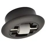 Wagner Soft-Bockrolle ROLLER-MINI - Ø 15 mm, Gehäuse schwarz Ø 55/40 x 17/8 mm, Tragkraft 50 kg - 01707101