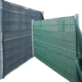 Top Multi Tennissichtschutz Tennisnetz Bauzaun Gartenzaun anthrazit 1,0m x 25m