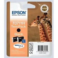 Epson T0711 Gepard 2 Stk. schwarz