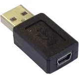 PremiumCord USB PremiumCord USB-miniUSB Adapter Schwarz kur-10