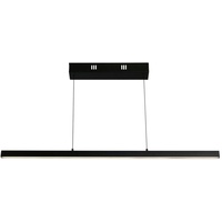 XXXLutz Xxxl Led-Pendelleuchte Schwarz, & 7.5x101.5x10 cm,