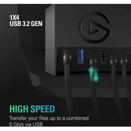 Elgato 10GBN9901, USB 3.1 Gen 1 + 2 x USB-C 3.1 Gen 1