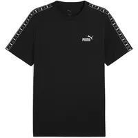 Puma ESS Tape Tee T-Shirts, Puma Black,