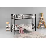 otto home Etagenbett Hayo Metallbett 97 x 208 cm schwarz