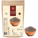 Chiasamen 1kg – 100% Natürlich, Reich an Omega-3, Ballaststoffen & Protein – Vegan, Glutenfrei, Rohes Superfood – Ideal für Smoothies, Backen, Porridge, Salate – Wiederverschließbarer Beutel