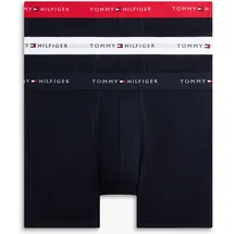 Tommy Hilfiger 3P BOXER BRIEF WB rot/weiß/khaki XXL 3er Pack