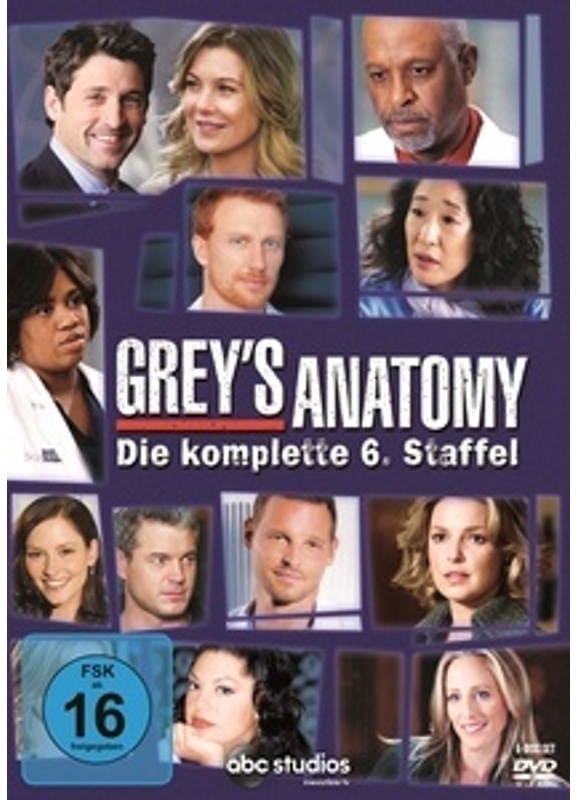 Grey's Anatomy - Staffel 6 (DVD)