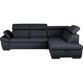 exxpo - sofa fashion »Salerno«, schwarz