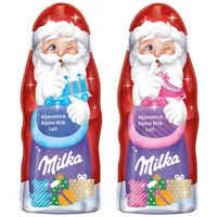 Milka Mein Lieblings Weihnachtsmann Alpenmilch Schokolade sortiert 90g