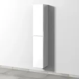 Sanipa 3way Hochschrank mit 2 Türen, Weiß-Glanz BS09078,