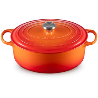 Le Creuset Signature Bräter 31 cm oval ofenrot